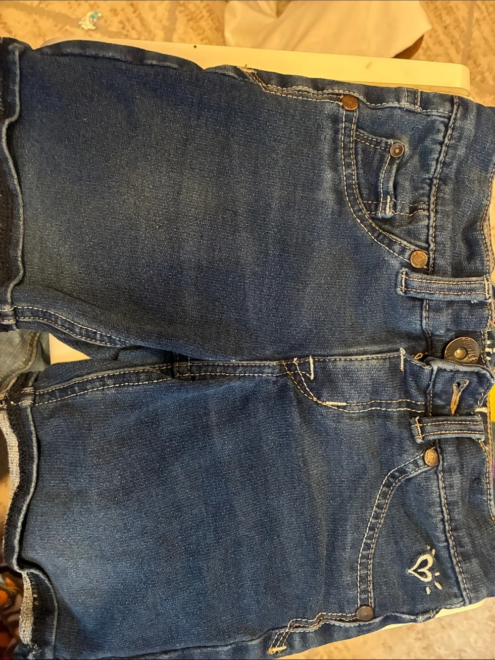 Justice Girls Blue Denim Shorts